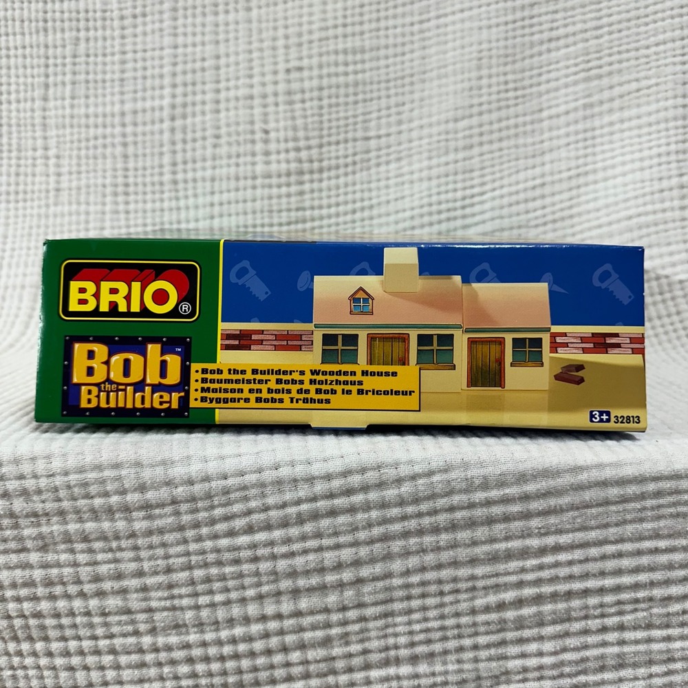 New Brio Bob the Builder's Wooden House (model 32813) NOS collectible Wooden set - Picture 7 of 9